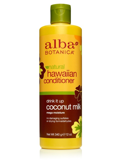 Alba Botanica Hawaiian Hair Conditioner Coconut Milk Extra Rich 12 oz