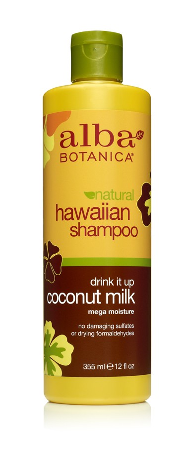Alba Botanica Hawaiian Hair Wash Coconut Milk Extra Rich 12 oz