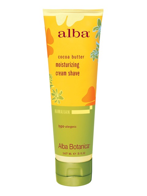 Alba Botanica Hawaiian Moisturising Cream Shave Cocoa Butter 5 oz-OUT OF STOCK