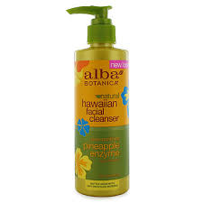 Alba Botanica Hawaiian Pineapple Enzyme Facial Cleanser 8 oz