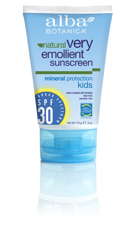Alba Botanica Mineral Sunscreen Kids SPF30 4 oz