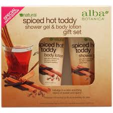 Alba Botanica Spiced Hot Toddy Shower Gel & Body Lotion Gift Set 2 pc