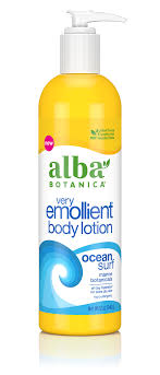 Alba Botanica Very Emollient Body Lotion Ocean Surf 12 Ounce