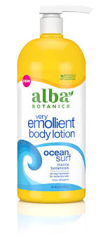 Alba Botanica Very Emollient Body Lotion Ocean Surf 32 Ounce
