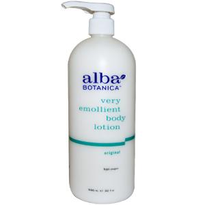 Alba Botanica Very Emollient Body Lotion Scented 32 oz