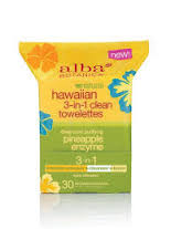 Alba Botanical 3 In1 Clean Travel Towelettes 10 count-OUT OF STOCK