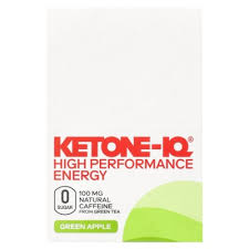 Ketone - IQ 6 x 2 oz box 100mg Caffeine Green Apple Flavor