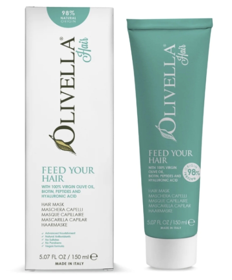 Olivella Olive Oil Hair Mask Feed Your Hair 5.07 oz 