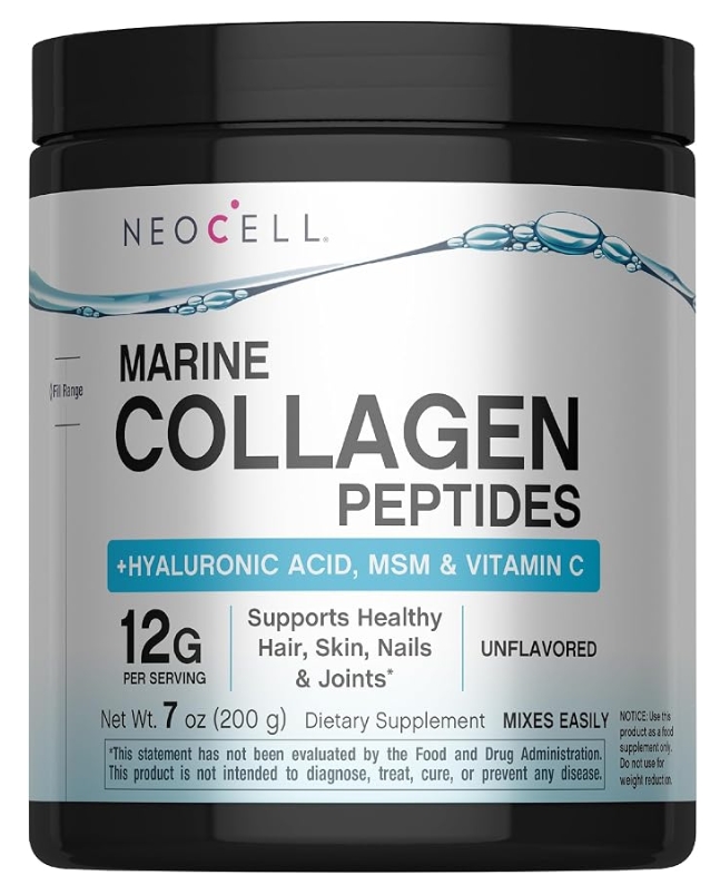 NeoCell Marine Collagen + Hyaluronic Acid 200g powder 13 Servings