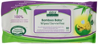 Aleva Naturals Bamboo Baby Wipes 80 ct