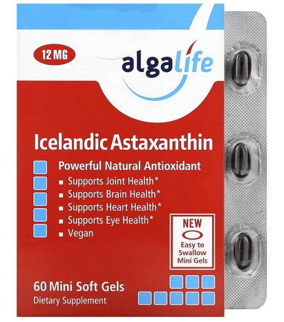 Algalife - Icelandic Astaxanthin 12mg 60 CAPSULE