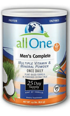 All One Mens Complete Vanilla Pwd 2lb