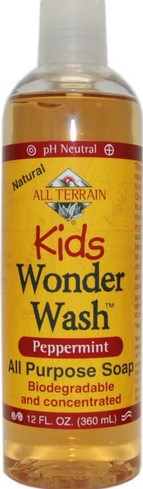 All Terrain - Kids Wonder Wash Peppermint 4 oz