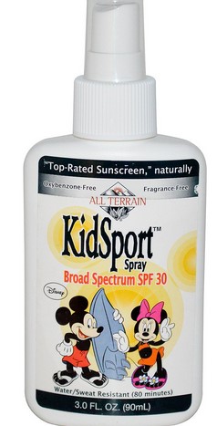 All Terrain Mkyminmous Kidsport Spf30 Spray3Oz