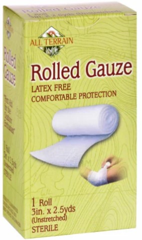 All Terrain - Rolled Gauze 3 inch 2.5 yds