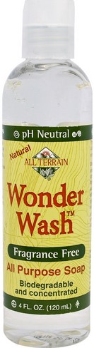 All Terrain - Wonder Wash Fragrance Free 4 oz