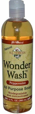 All Terrain - Wonder Wash Peppermint 4 oz