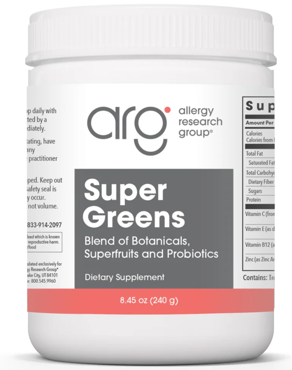 Allergy Research Group Super Greens 8.45 oz 