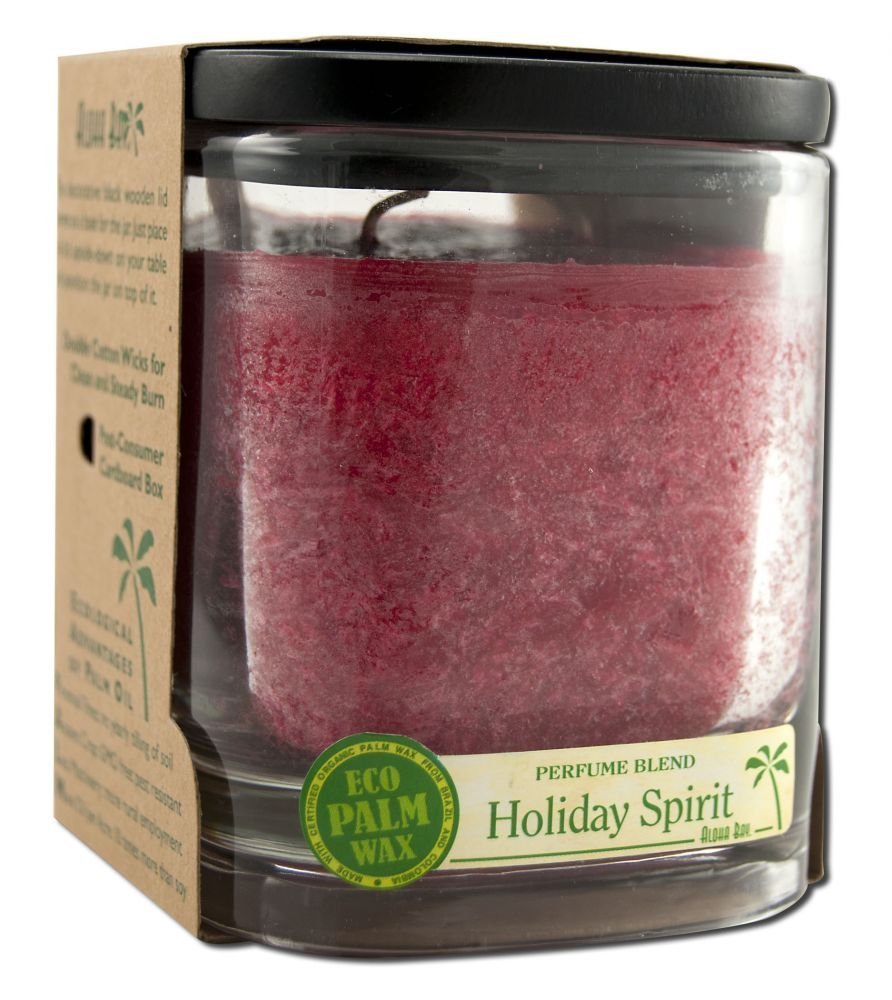 Aloha Bay Aloha Jar Holiday Spirit Red 8 oz