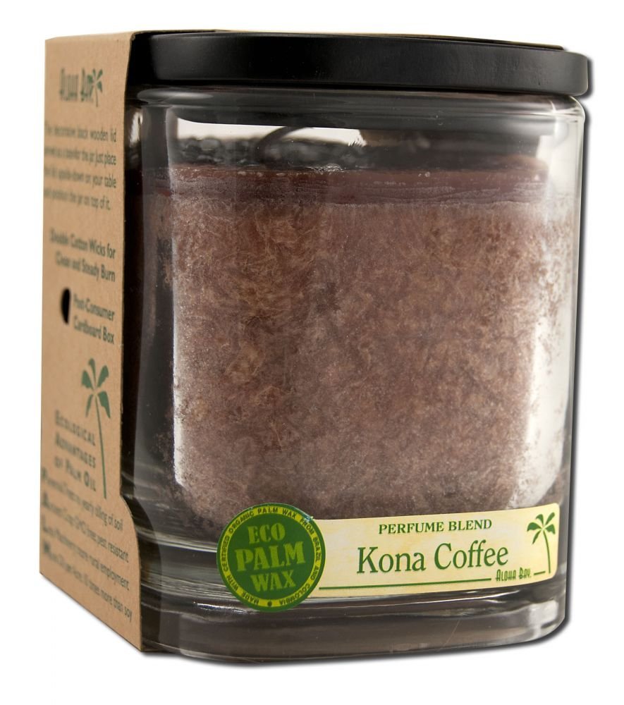 Aloha Bay Aloha Jar Kona Coffee Brown 8 oz