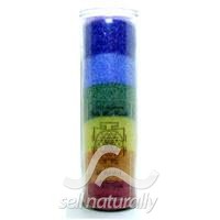 Aloha Bay Chakra Jar Unscented Rainbow 16 oz