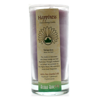 Aloha Bay Chakraenrgyjar Hapnesviolt 11 oz