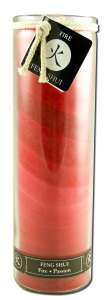 Aloha Bay Feng Shui Jar Fire Red 16 oz