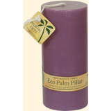 Aloha Bay Pillar Unscented Eco Violet 6 Count