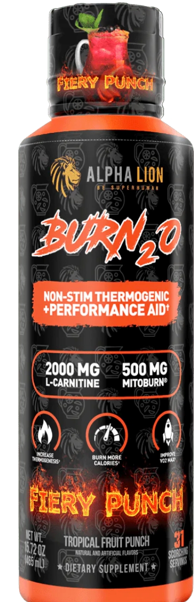 Alpha Lion Superhuman BURN 2.O  Fiery Punch 31 serv