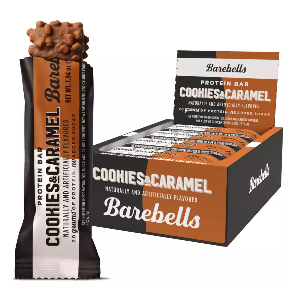 Barebells Functional Foods Cookies and Caramel 12 Bars
