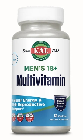 Kal - Men's 18+ Multivitamin 60 vegcaps