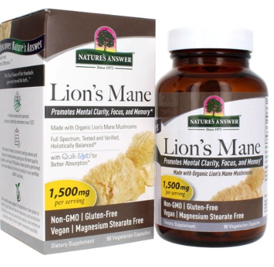 Natures Answer Lion's Mane 90 Caps 