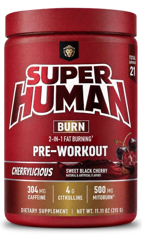Alpha Lion Super Human Burn Cherrylicious 21 Servings