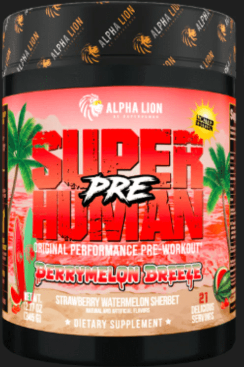 Alpha Lion Superhuman Pre Berrymelon Breeze 21 Servings