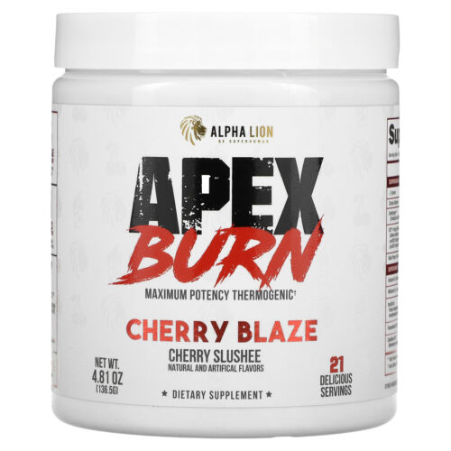 Alpha Lion Superhuman Apex Burn Cherry Blaze 30 Servings TEMPORARILY UNAVAILABLE