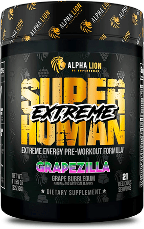 Alpha Lion Superhuman Extreme Grapezilla 21 Servings