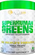 Alpha Lion Superhuman Greens The People's Pineapple 30 Servings