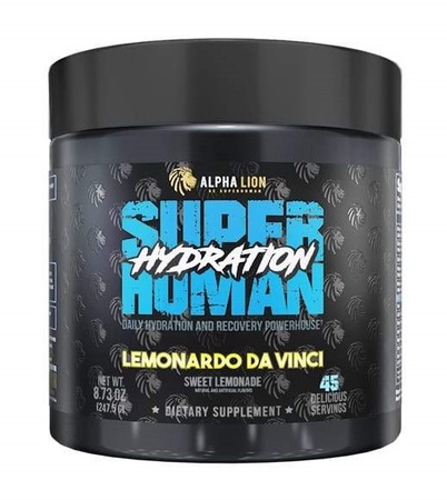 Alpha Lion Superhuman Hydration Lemonardo Da Vinci 45 Servings