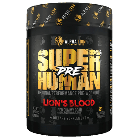 Alpha Lion Superhuman Pre Lion's Blood 42 Servings