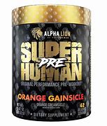 Alpha Lion Superhuman Pre Orange Gainsicle 42 Servings