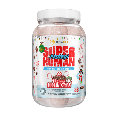 Alpha Lion Superhuman Protein Merry Fudgin X-mas 1.8lb