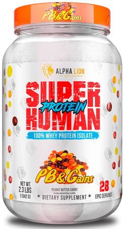 Alpha Lion Superhuman Protein Peanut Butter Gains 1.8lb