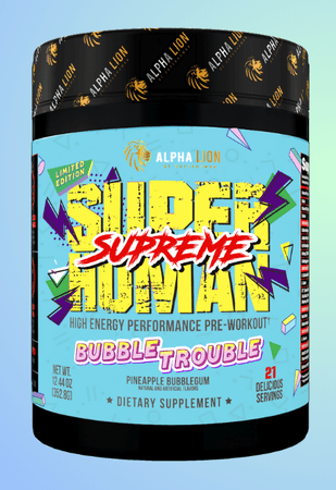 Alpha Lion Superhuman Supreme Bubble Trouble 21 Servings