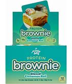 Alpha Prime Supplements Prime Bites Protein Brownie Glazed Cinnamon Roll 12ct