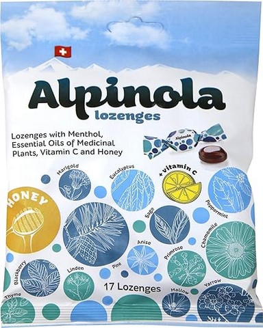 Alpinola Alpinola Honey 17 Lozenges