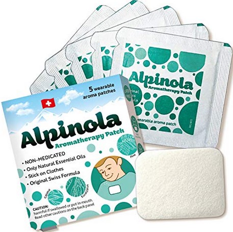 Alpinola Aromatherapy Patches Essential Oils 5 patches