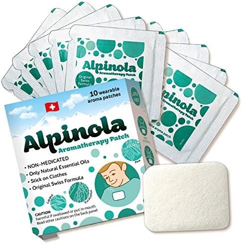 Alpinola Aromatherapy Patches Essential Oils 10 patches