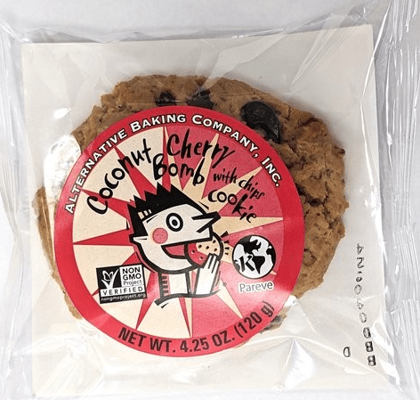 Alternative Baking Coconut Cherry Bomb with Chips Cookie 4.25/oz