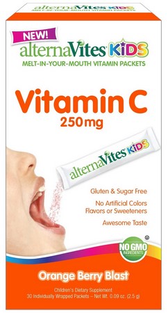Alternavites Vitamin C Kids Orange Berry Blast   30 PKT