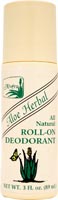 Alvera - Deod Roll-On Aloe Herbal 3/oz-OUT OF STOCK